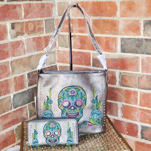 American Bling by Montana West Sugar Skull Set